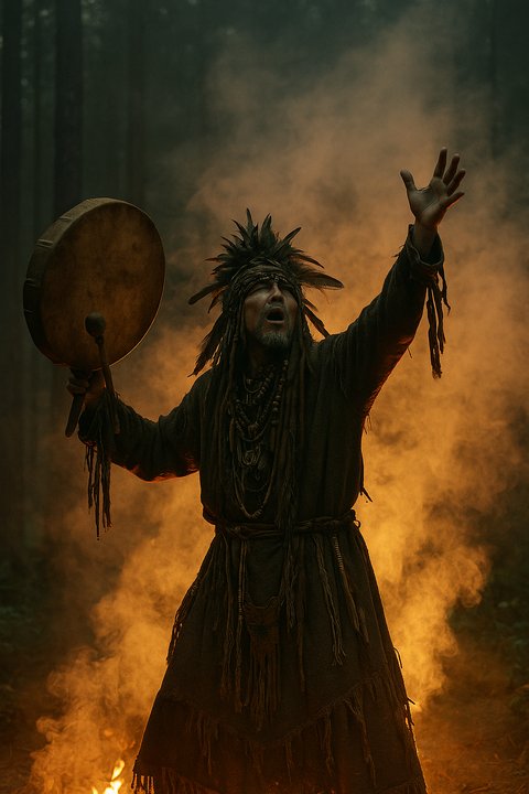 Шаман призывает духов