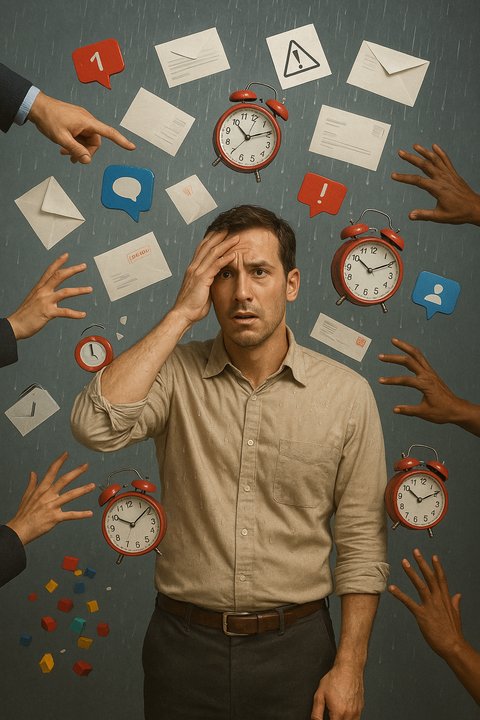 Стресс завладевает нами из окружения