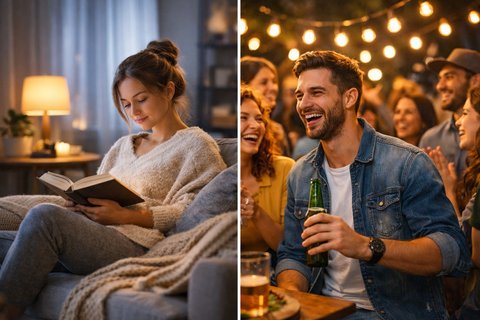 Интроверт и экстраверт: два способа восстановления энергии — в одиночестве и в общении